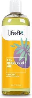 LIFE-FLO Carrier Oil | 16oz (Pure Grapeseed Oil)