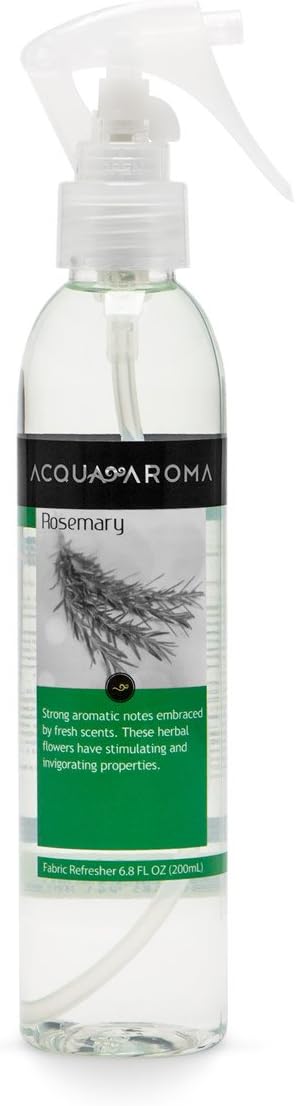 Acqua Aroma Rosemary Fabric Refresher 6.8 FL OZ (200ml) Fresh Linen
