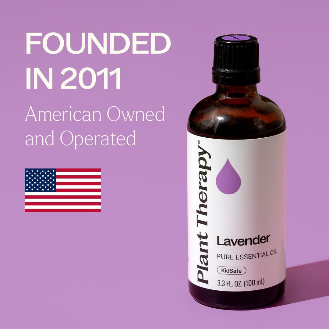 Plant Therapy Lavender Essential Oil 100% Pure, Undiluted, Natural Aromatherapy 30 mL (1 oz)
