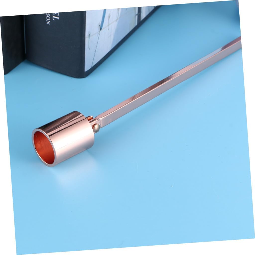 PRETYZOOM Candle Wick Extinguisher Snuffer Wick Trimmer Dipper Stainless Steel Accessory Set for Home Decor