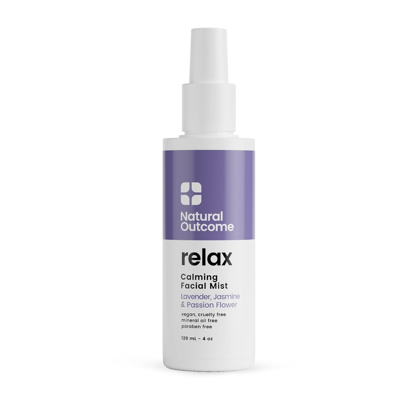 natural outcome Calming Face Mist and Setting Spray - Aromatherapy Face and Body Mist, Relaxing Pillow Mist with 100% Pure Lavender - 4 oz
