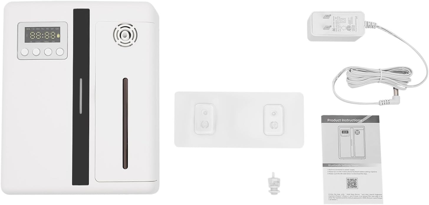 Home Hotel Aroma Fragrance Machine Scent Diffuser 200ml Aroma 360 Waterless Diffuser Essential Oil Diffuser Air Diffuser Hotel Collection Diffuser Smart Scent Air Machine for Home Hotel