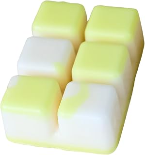 Summer Scent Lemon Bergamot Orange Wax Melts Lemon Drop, Coconut Wax Clamshell 3 oz., Sweet Scented Tarts