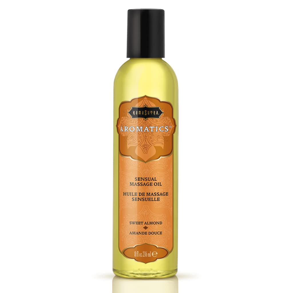 Kama Sutra Massage Oil, Sweet Almond, 8 Ounces