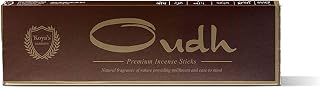 Koya's Oudh Premium Incense Sticks, Pack of 20 Sticks, 23 cm Long, Hand Crafted