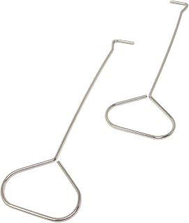 Honbay 2PCS Stainless Steel Candle Wick Dippers Put Out Wick Dippers Candle Hooks