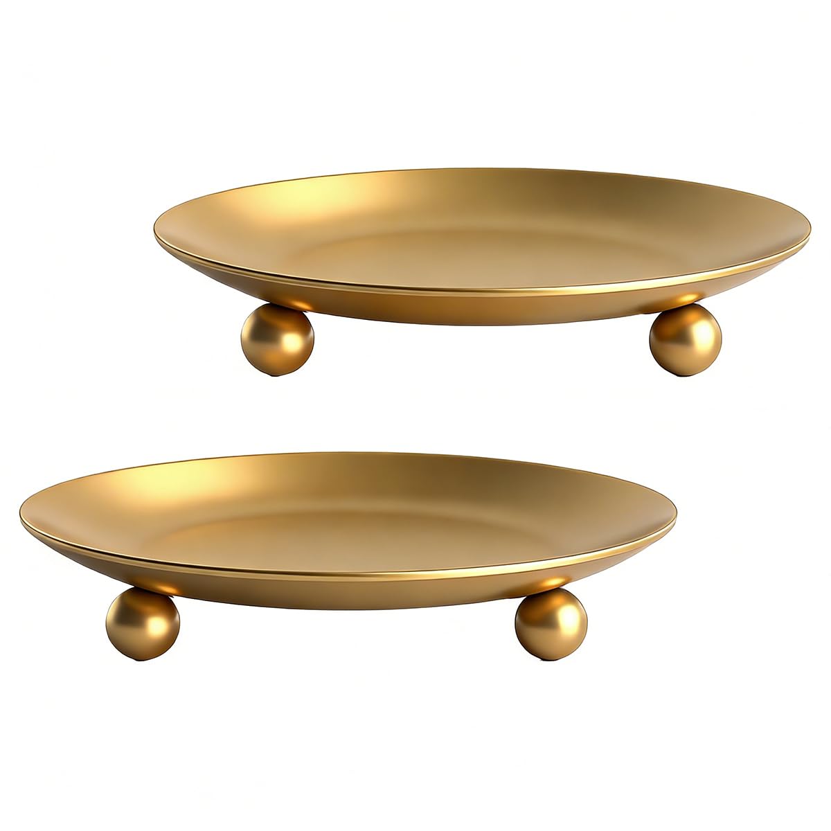 Iron Plate Candle Holders