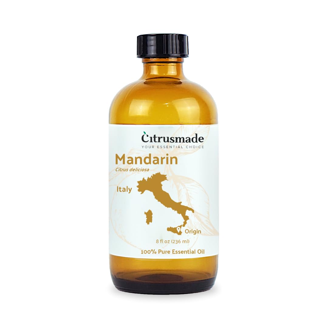 Pure Mandarin Essential Oils - Direct from Citrusmade Italy for Diffusers
