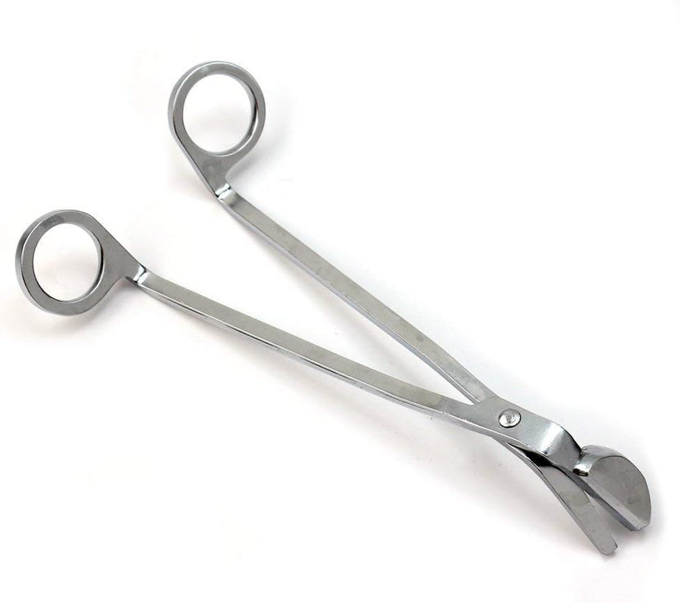 STONCEL 1PC Candle Trimmer Wick Catcher Stainless Steel, Silver