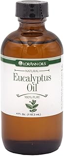 LorAnn Eucalyptus Oil (100% Pure Food Grade Essential Oil), 4 ounce bottle
