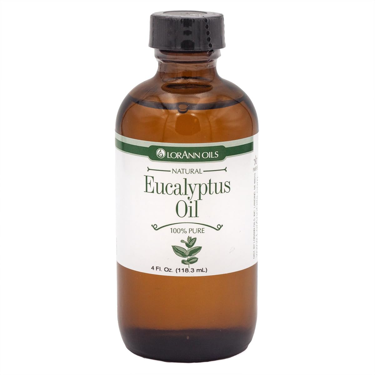 LorAnn Eucalyptus Oil (100% Pure Food Grade Essential Oil), 4 ounce bottle