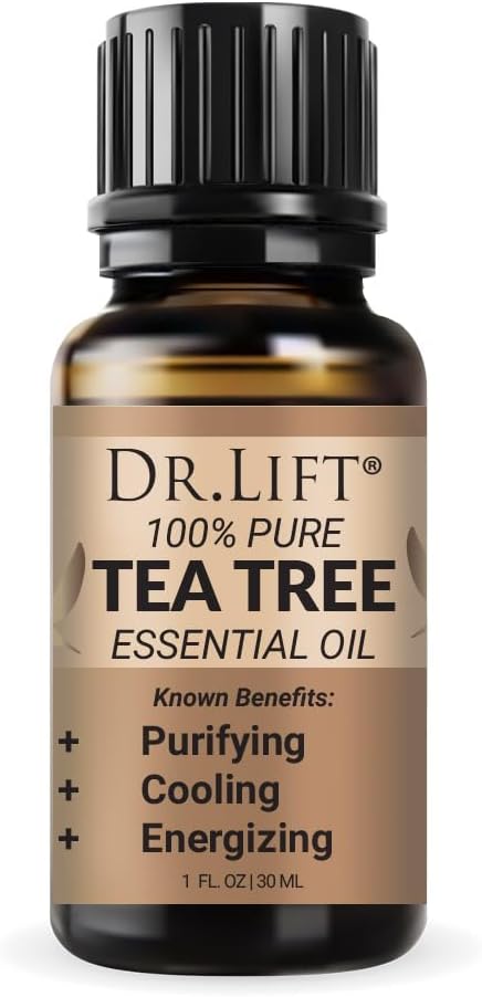 DR. LIFT Tea Tree Essential Oil, 1 oz - Made in America, Cruelty-Free, Aromatherapy