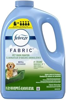 Fabric Spray Air Freshener, Odor-Fighting, Pet Odor Fighter, 67.6 oz Refill | Refill Bottle, #1 Brand