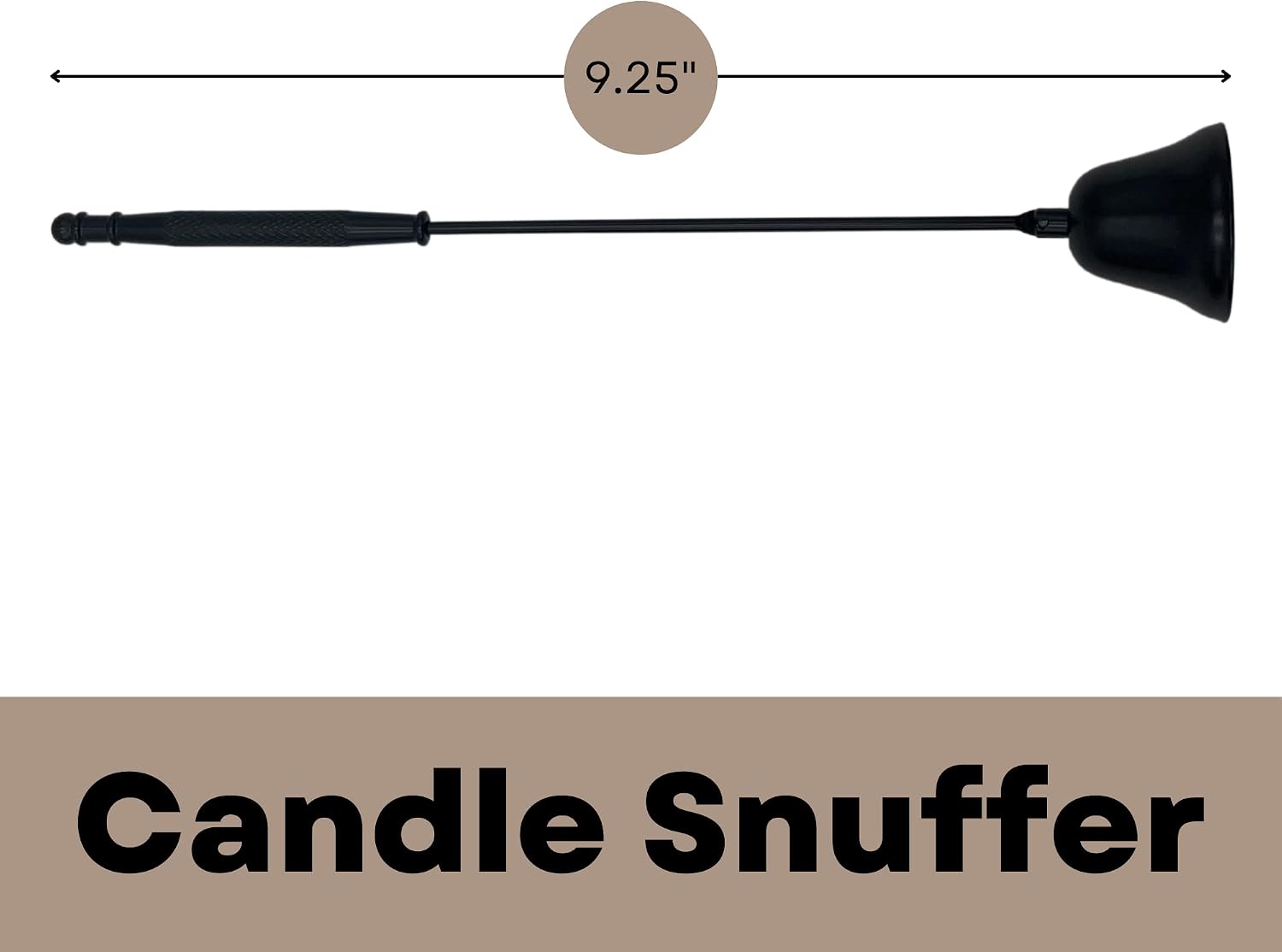Needzo 2-in-1 Boxed Accessory Kit for Candles, Includes Candle Snuffer and Wick Trimmer, Gifts for Aromatherapy Lovers, Set of 2
