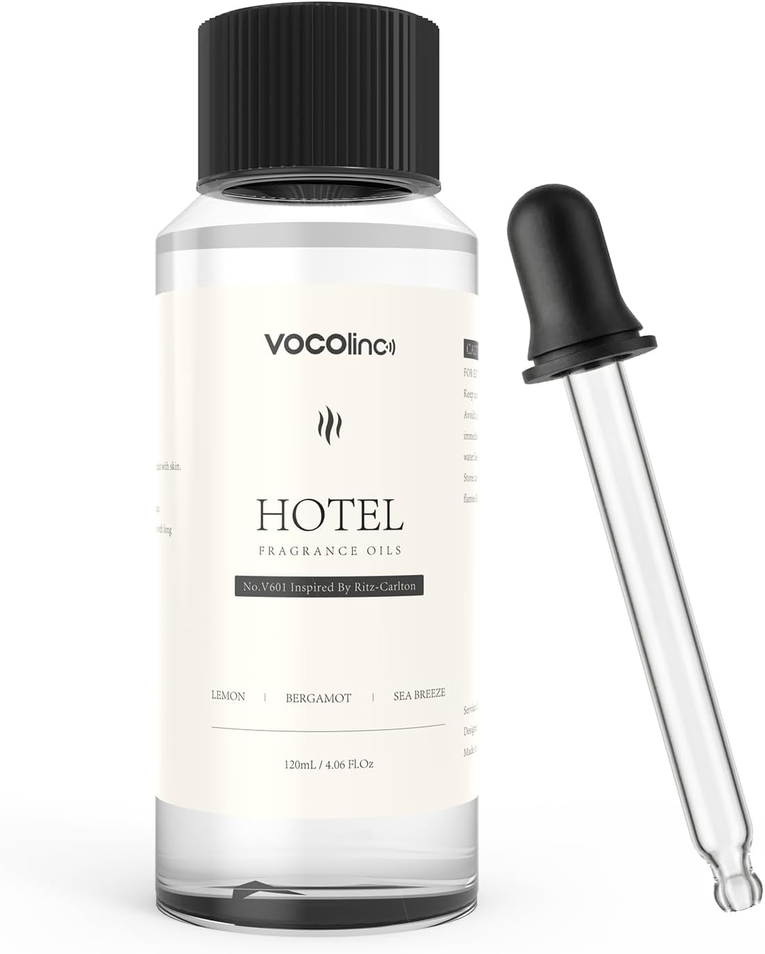 VOCOlinc Hotel Collection Diffuser Oil - Hilton - Inspired by Luxury Five Star Hotel Lobby Scent Oil for Waterless Oil Diffusers, Luxurious Scents of Citus, Lily of the Valley, and Oakmoss (4.06 OZ)