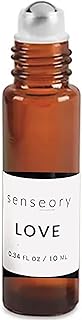 Love Essential Oil Roll-On – Sensual Aromatherapy Blend for Romance, Attraction, Confidence & Connection | Bergamot, Ylang Ylang, Patchouli & Clary Sage | Unisex Essential Oils – 10ml