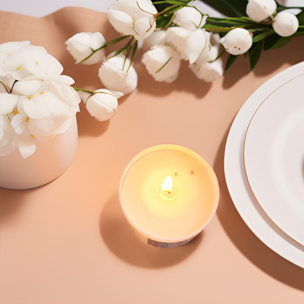 Fresh Linen Candles Laundry Candles Non-Toxic Air Freshening Scented Candle Decorative Pet Odor Eliminator for Home Luxury Scented Soy Jar Candle for Bathroom Decor 7.1 oz 2 Pack
