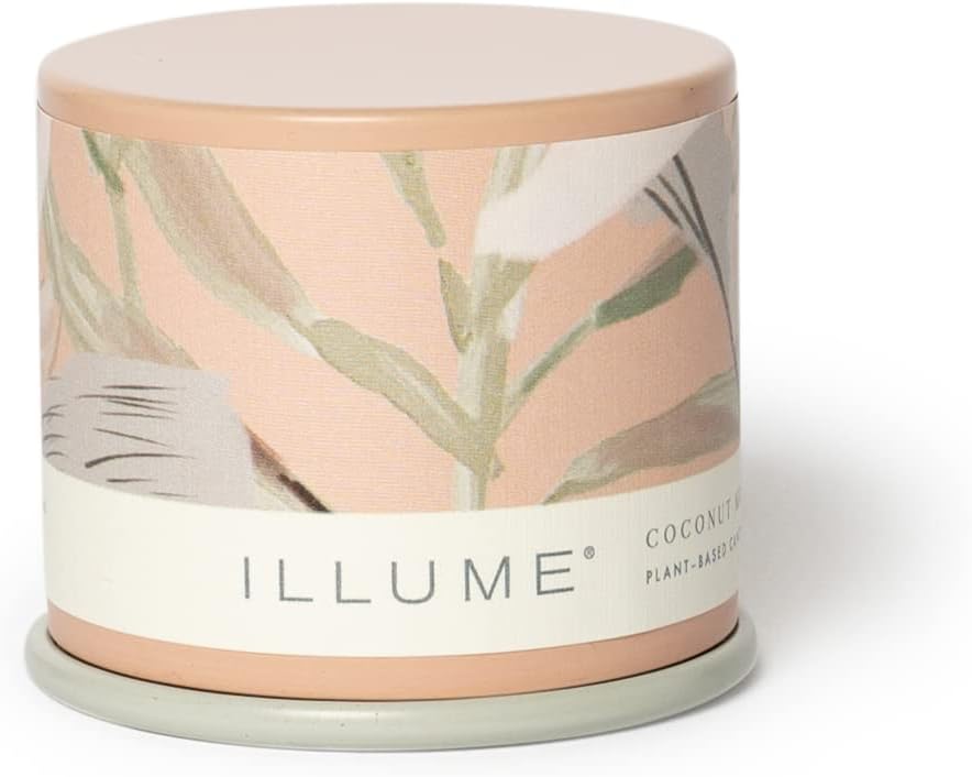 Illume, Candle Coconut Milk Mango Demi Vanity Tin 3 Ounce