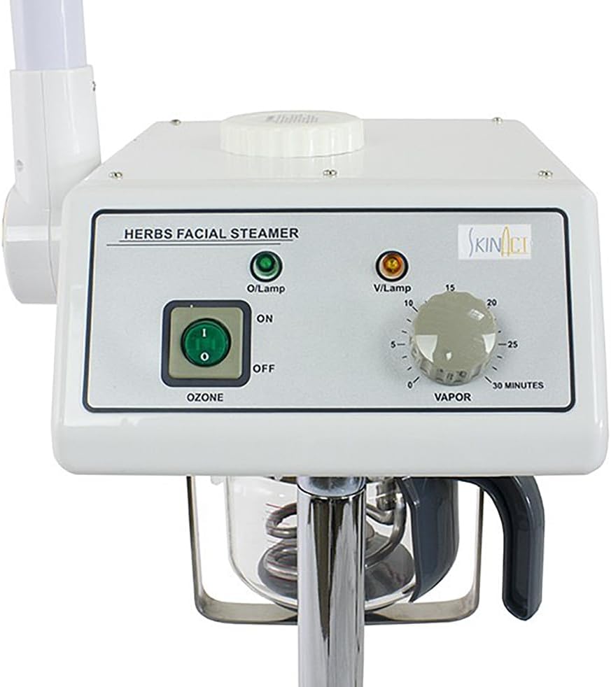SKINACT Katana Facial Steamer with Aroma Therapy, Deep Clean and Hydrate Your Skin with Gentle Steam for a Refreshed, Radiant Glow.