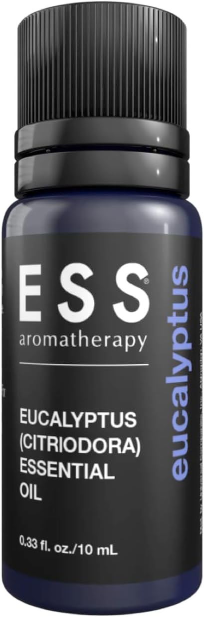 ESS Aromatherapy Eucalyptus Globulus Essential Oil for Use in Aromatherapy, Skin Care Products, Hair Care Products, Perfumes, Diffusers - 0.33 FL Oz