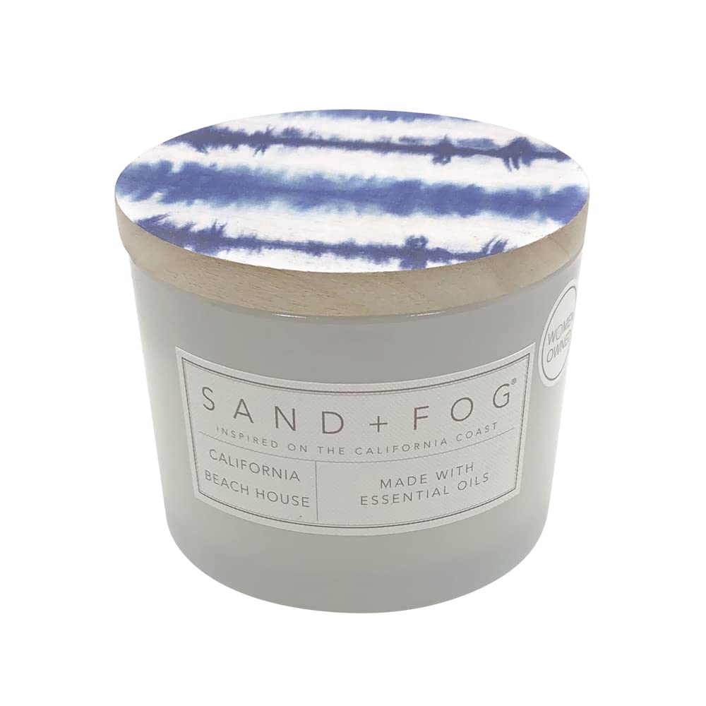 Sand + Fog Scented Candle - California Beach House
