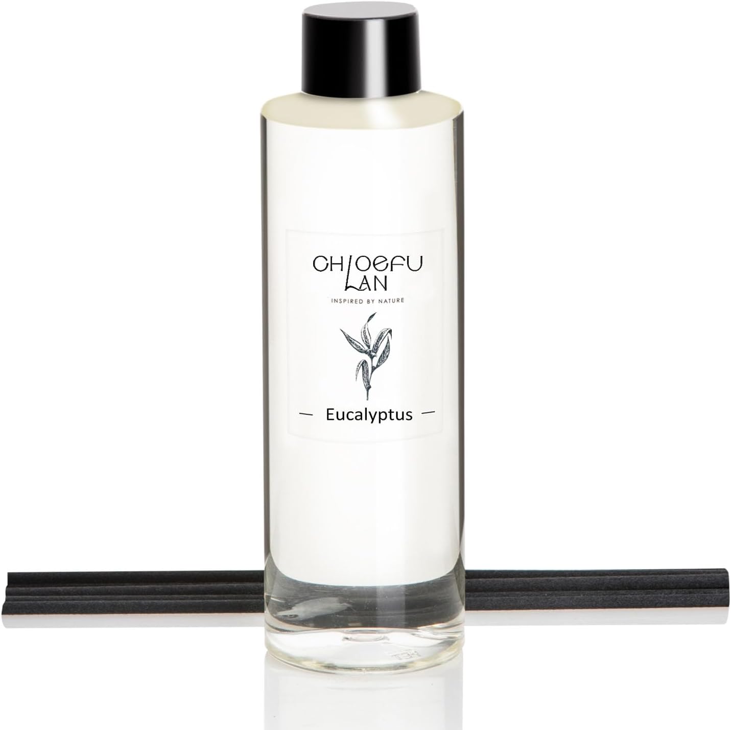 Eucalyptus Diffuser Refill Scented Oil 6.76 fl oz Natural Essential Oil - Best for Farmhouse Bathroom Decor, Air Diffuser, 0% Alcohol, Non Toxic Air Freshener