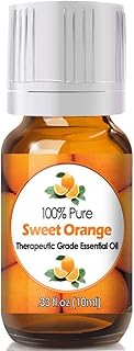 10ml - Orange (Sweet) Essential Oil - 0.33 Fluid Ounces