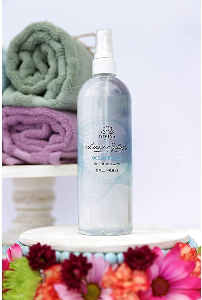 Ocean Breeze Linen and Room Spray Air Freshener 16oz. Pillow spray, Linen Mist, Fabric Spray, Laundry Basket or just Spray Around The House