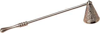 Biedermann & Sons Ornate Traditional Metal Candle Flame Snuffer, Nickel - 9 Inch Long