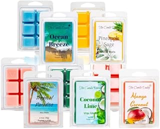 Scents of Summer 5 Pack - 5 Amazing Summer Wax Melts - 30 Total Cubes - 10 Total Ounces