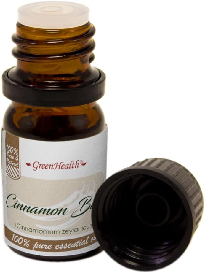 GreenHealth - 5 ml Cinnamon Bark Essential Oil - 100% Pure
