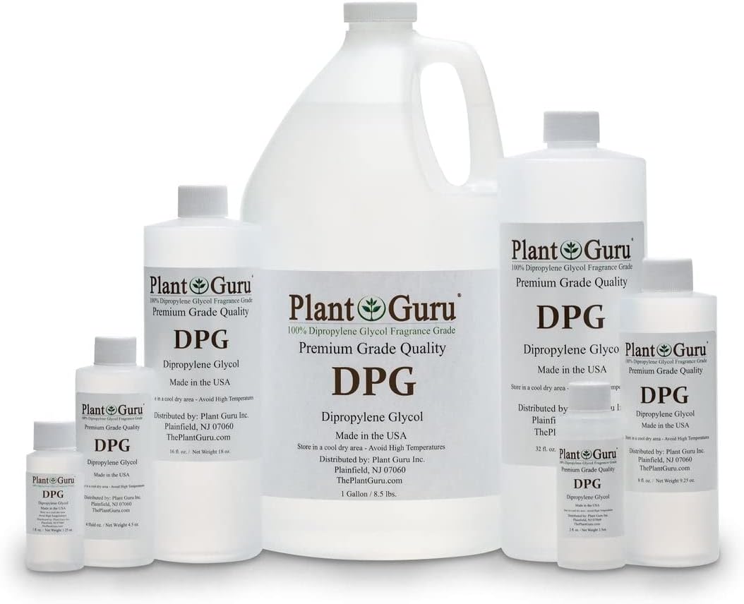 Dipropylene Glycol DPG 8 oz. - Fragrance Grade Carrier Oil - Great for Incense Making, Perfume and Body Oils.