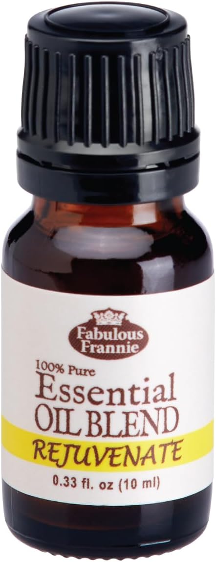 Fabulous Frannie Rejuvenate Pure Essential Oil Blend with Grapefruit, Juniper, Cedarwood and Clary Sage10ml (.33oz)