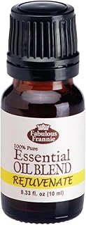 Fabulous Frannie Rejuvenate Pure Essential Oil Blend with Grapefruit, Juniper, Cedarwood and Clary Sage10ml (.33oz)