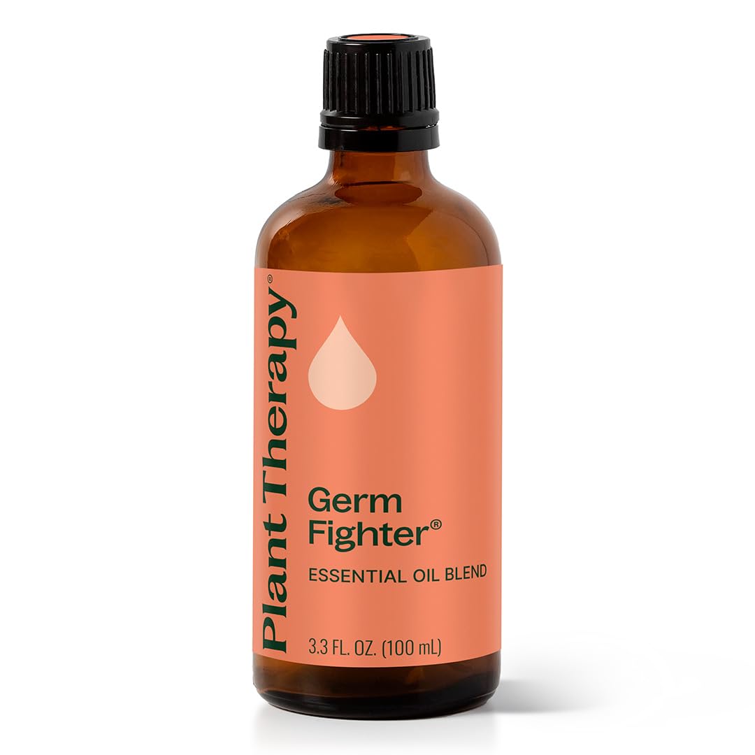 Plant Therapy Germ Fighter Essential Oil Blend 100 mL (3.3 oz) Pure