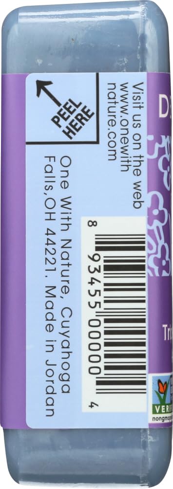 One With Nature Dead Sea Mineral Soap, Lavender, 7-Ounces (Pack of 6)
