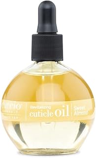 Cuccio Naturale Sweet Almond Revitalizing Cuticle Oil, Lightweight Fast-Absorbing Hydrating Nail & Cuticle Conditioner, Cold-Pressed Oils + Vitamin E, 2.30 Fl Oz