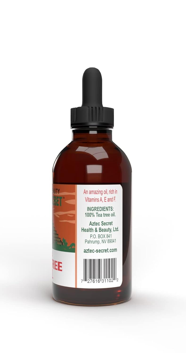 Aztec Secret - Royal Tea Tree Oil - 100% Pure - 4 OZ - Deep Hair & Skin Moistruizer - 1 pack