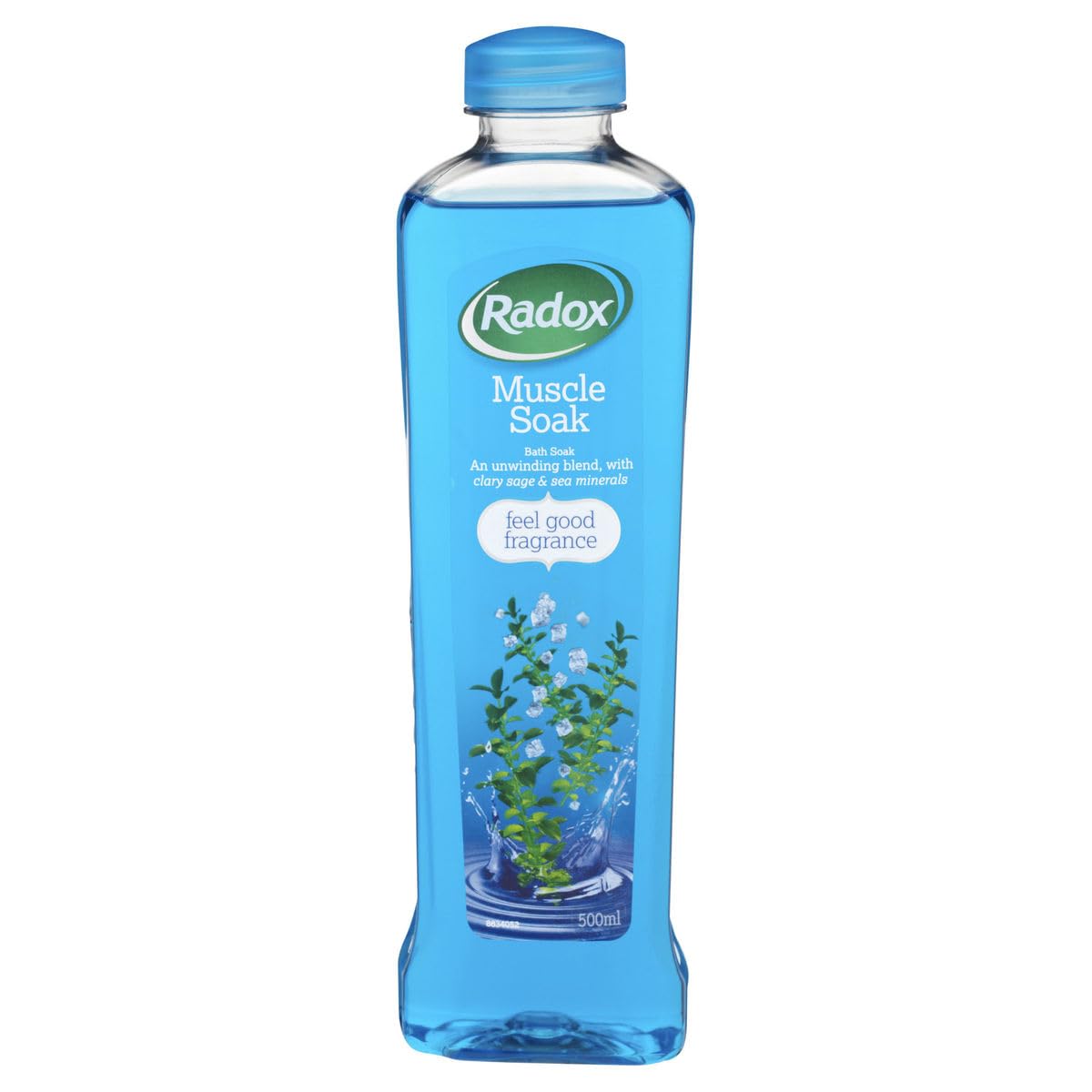 Radox Feel Good Fragrance Muscle Bath Soak, Blue, 500ml
