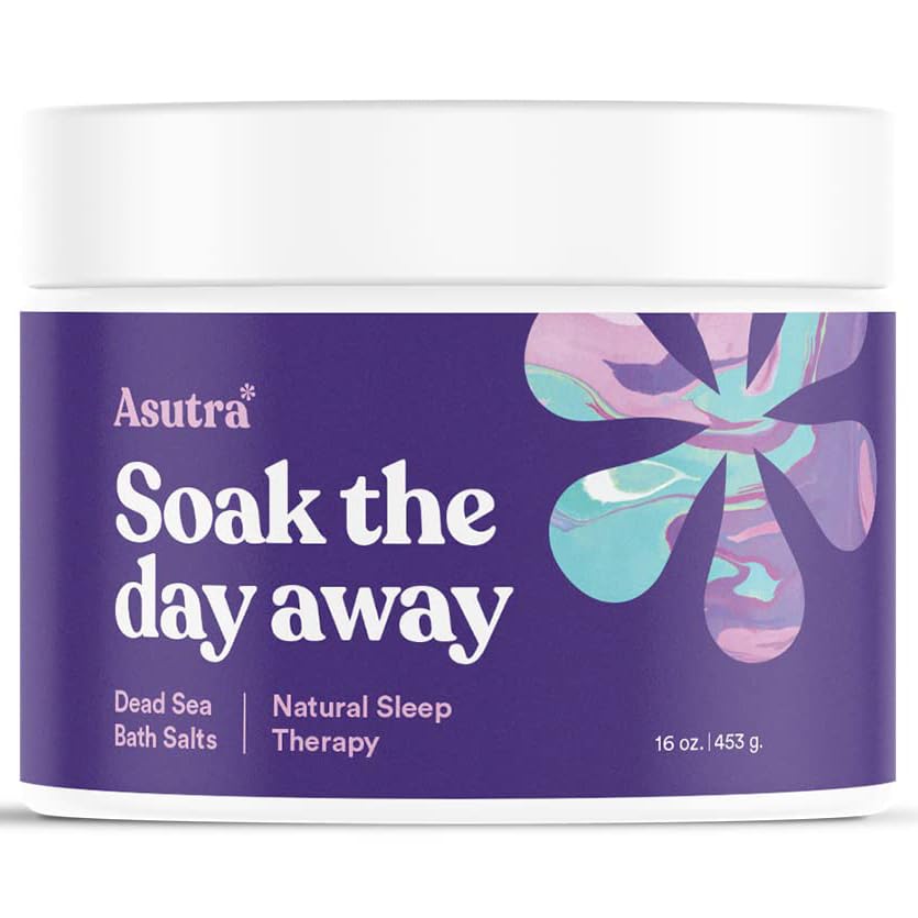 ASUTRA Dead Sea Bath Salts (Bedtime Soak)