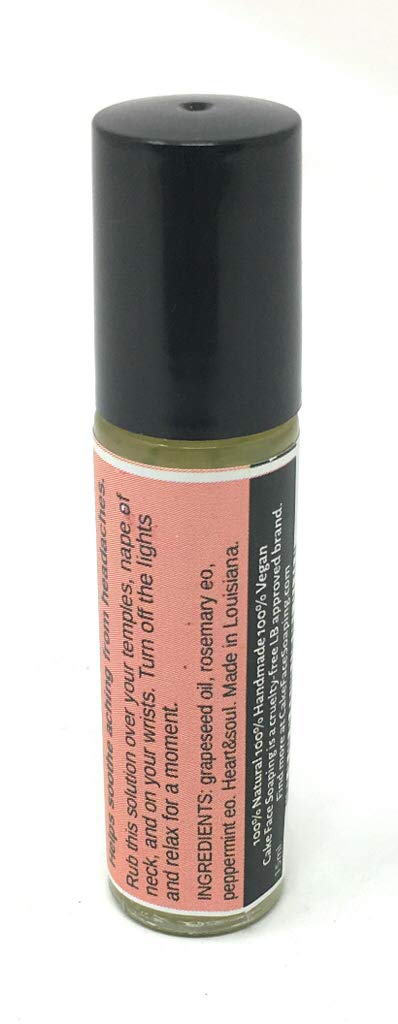 CAKE FACE Headache Relief Roll On, 0.5 OZ
