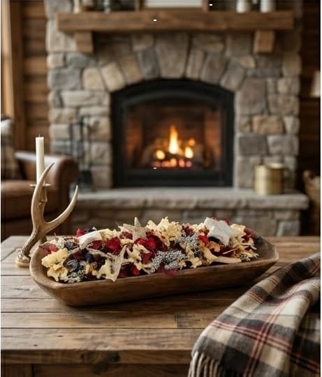 Stars & Stripes Handcrafted Potpourri – Patriotic Dough Bowl Filler