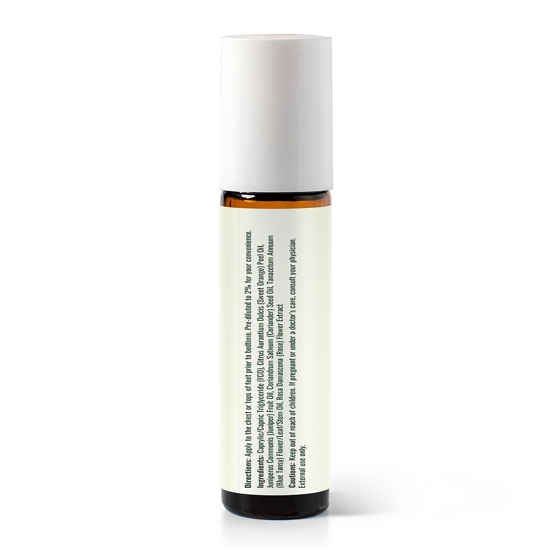 Plant Therapy Kids Sweet Dreams Essential Oil Blend Pre-Diluted Roll-On 10 mL (1/3 oz) 100% Pure, Soothing Aromatherapy for Relaxation and Better Sleep