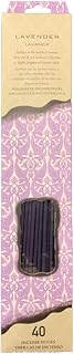 Highly Fragranced Incense Sticks - Pack of 40 (Lavender)