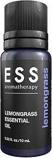 ESS Aromatherapy Lemongrass Oil 0.33 FL Oz
