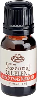 Christmas Wreath Essential Oil Blend 100% Pure, Undiluted Essential Oil Blend 10 ml Our Blend of Cyrpress, Pine, Cedarwood, Orange, Cinnamon, Clove and Vanilla Essential Oils.