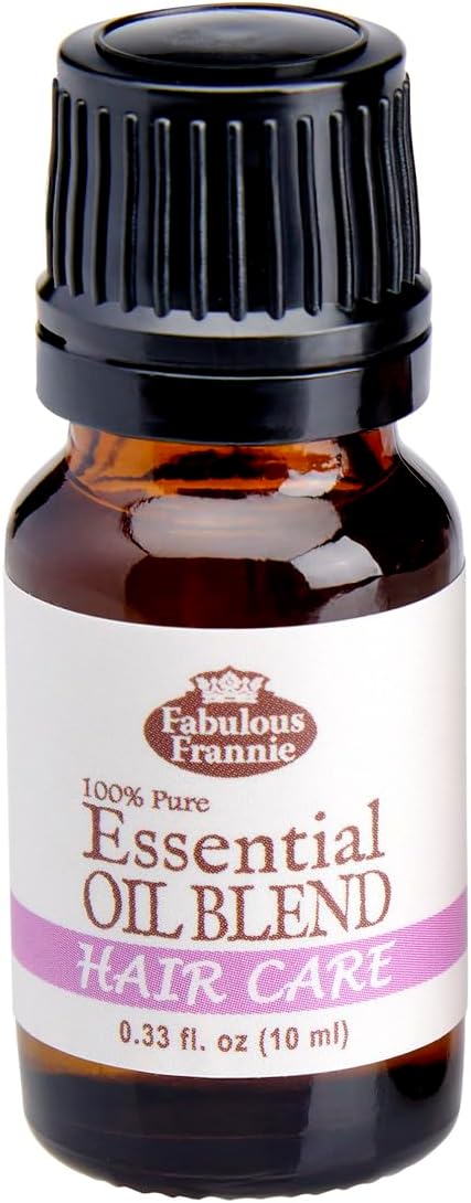 Fabulous Frannie Hair Essential Oil Blend 100% Pure, Undiluted Essential Oil Blend Blend of Rosemary, Lavender and Chamomile Essential Oils 10ml