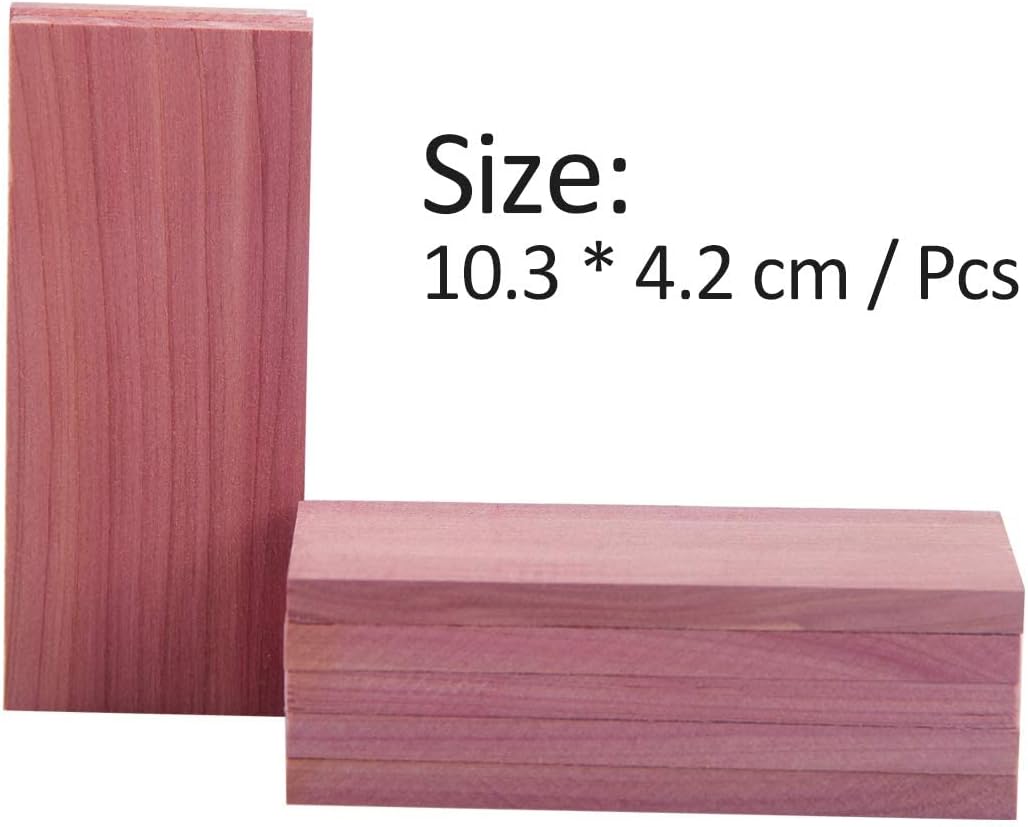 Save 15% on Cedar Blocks for Clothes Storages, 100% Aromatic Red Ceder Sachets Natural Wood Chips 16 Pcs and Cedar Ball and Chips 40Pcs