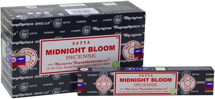 Satya Premium Incense Sticks Assorted Set, 12 Packs, 180 Sticks, for Meditation, Aromatherapy, Yoga