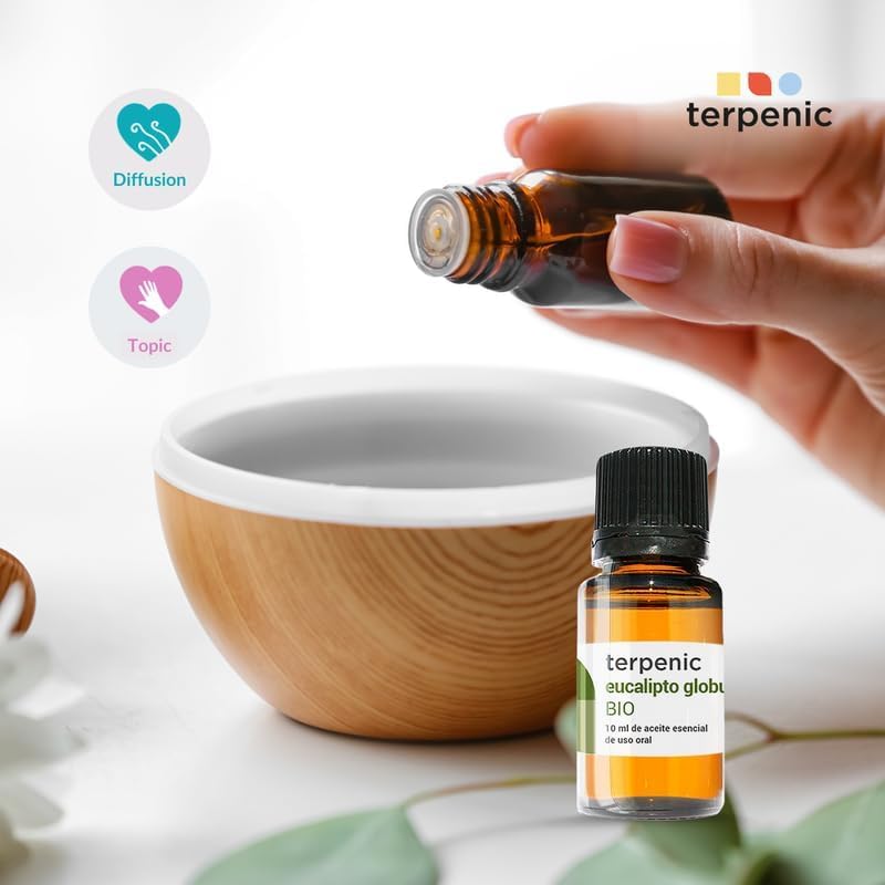 Organic Eucalyptus Globulus Essential Oil, 0.3 fl oz